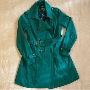 Green with Envy Raincoat